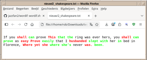 A shell script that highlights exactly which words changed and exports a clean, color-coded HTML or PDF report: wordif.sh